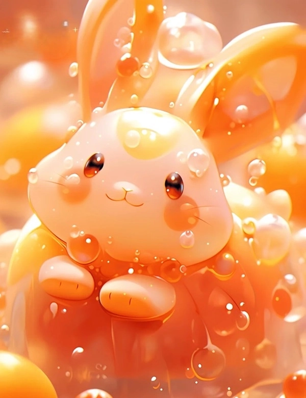Ngắm nhìn chibi vẽ con thỏ cute siêu xinh dễ vẽ