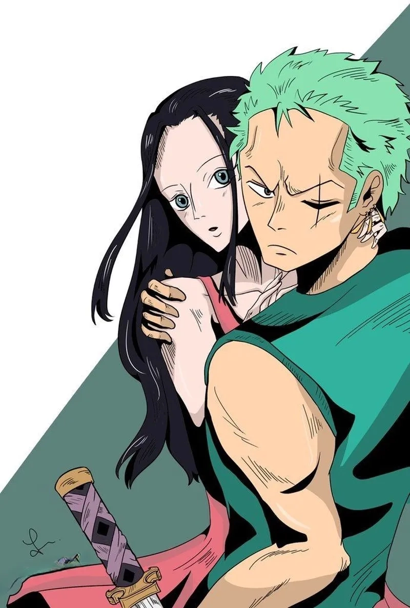 Nico Robin x Zoro ngọt ngào rực rỡ khám phá