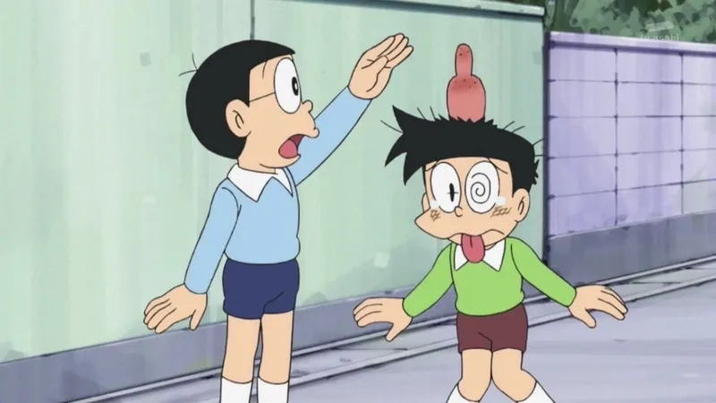 Nobita và Suneo rực rỡ mang lại niềm vui