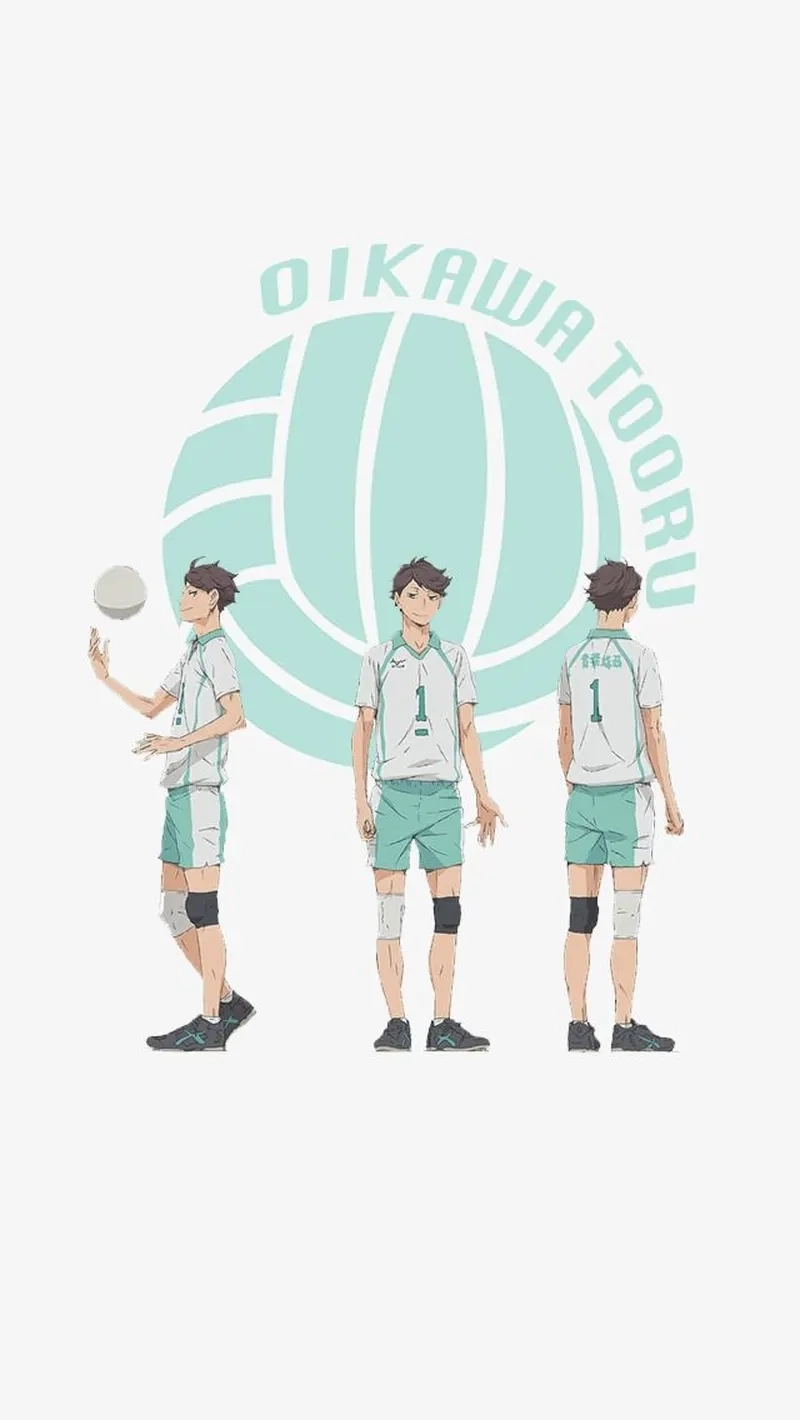 Oikawa chibi dễ thương nhưng vẫn toát lên khí chất đặc biệt