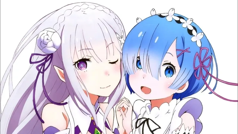 Rem x Emilia mang đến sự đối lập đầy thú vị và cảm xúc