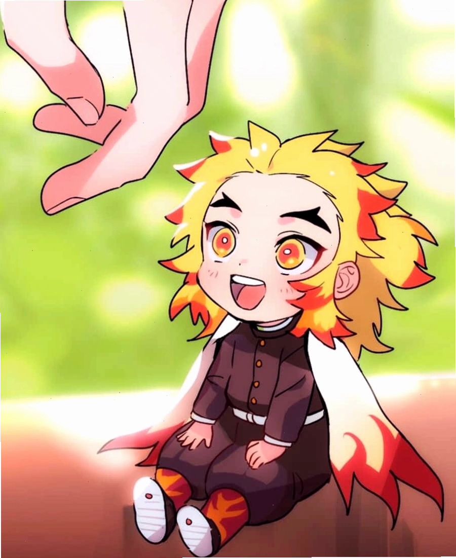 Rengoku Chibi Wallpaper