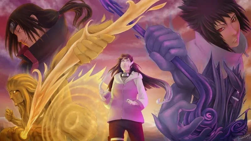 Sasuke Uchiha Susanoo thể hiện sức mạnh vượt tầm ninja thường