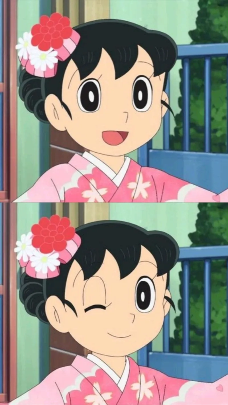 Shizuka cute rạng ngời mang niềm vui bất tận