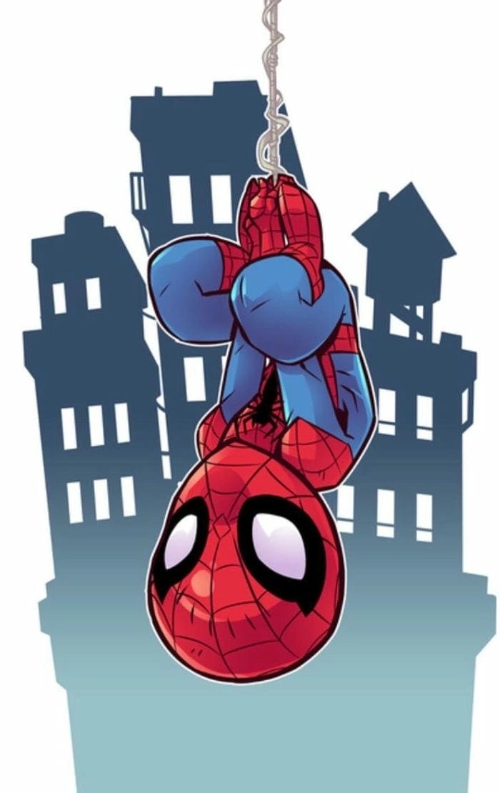 Spider man chibi dễ thương khiến ai cũng muốn tải ngay về máy