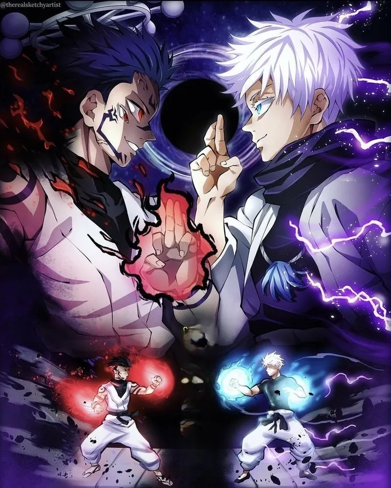 Sukuna vs Gojo manga đưa người xem vào cuộc chiến kinh điển