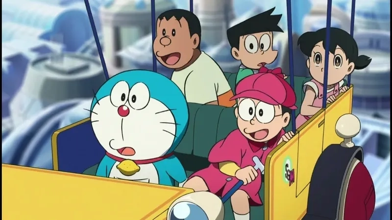 Suneo Doraemon vui tươi rực rỡ khiến bạn mê