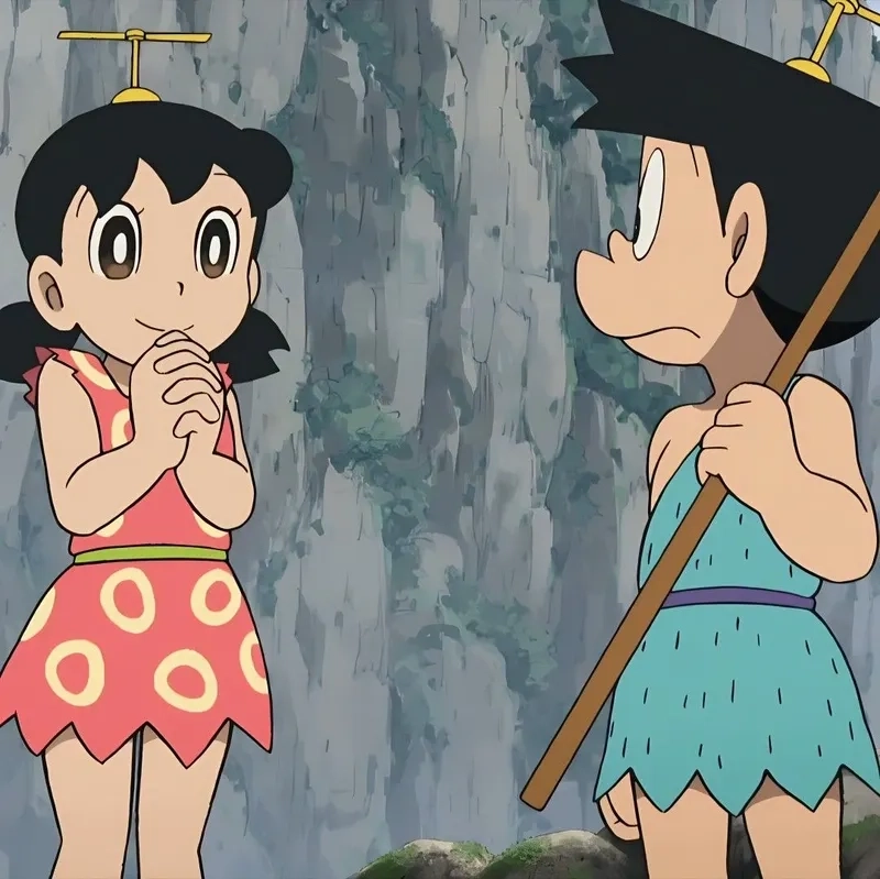 Suneo Shizuka rực rỡ làm bạn mê mẩn