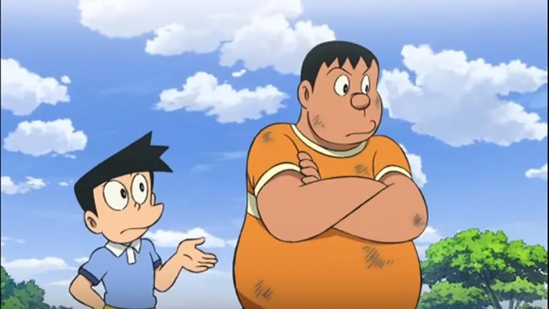 Suneo và Chaien vui tươi rực rỡ làm bạn thích