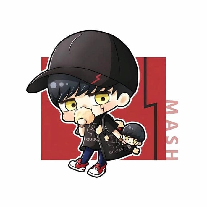Tải ngay Mashle chibi png nền trong suốt dễ chỉnh sửa