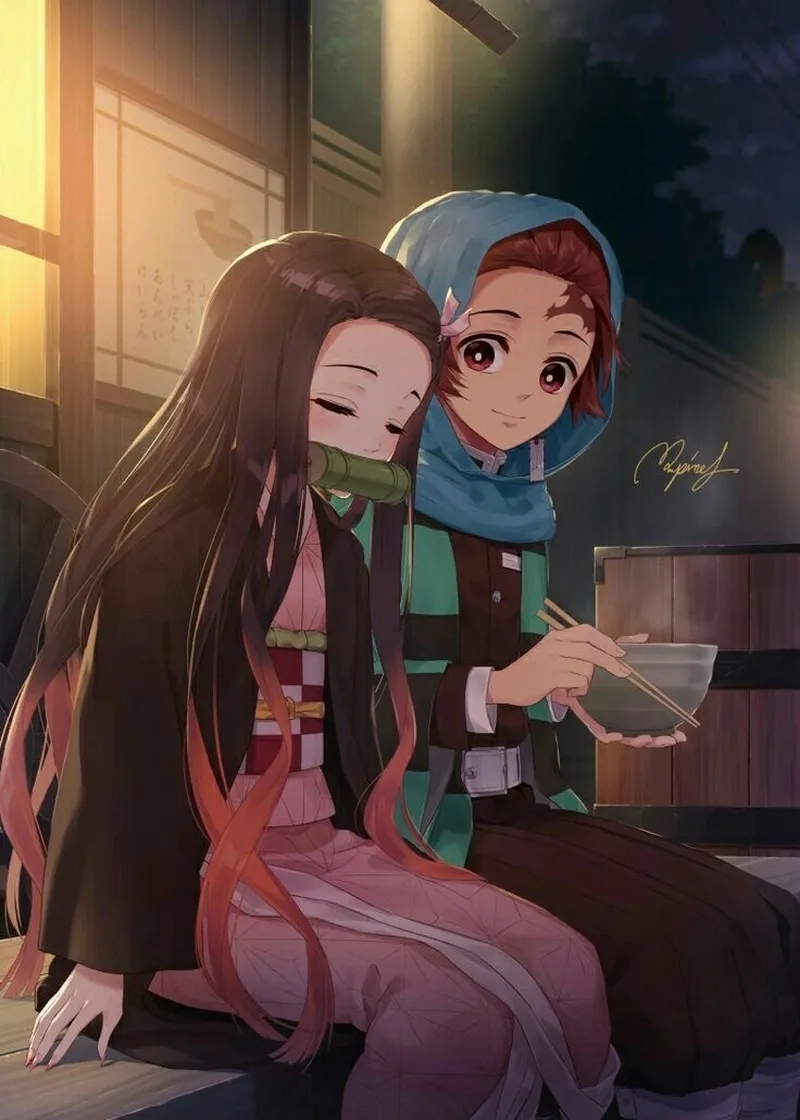 Tanjiro và Nezuko là cặp anh em truyền cảm hứng cho người xem