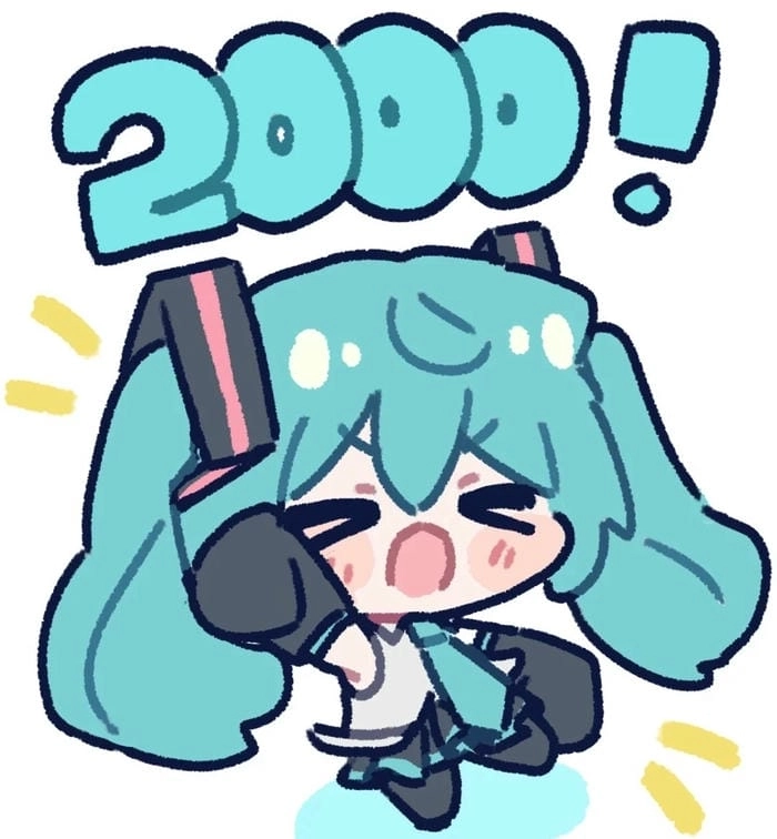 Thỏa sức sáng tạo cùng chibi Miku đáng yêu hút mắt người nhìn
