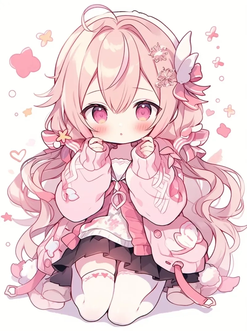 Thư giãn với loạt hình cute chibi cực dễ thương và tươi sáng