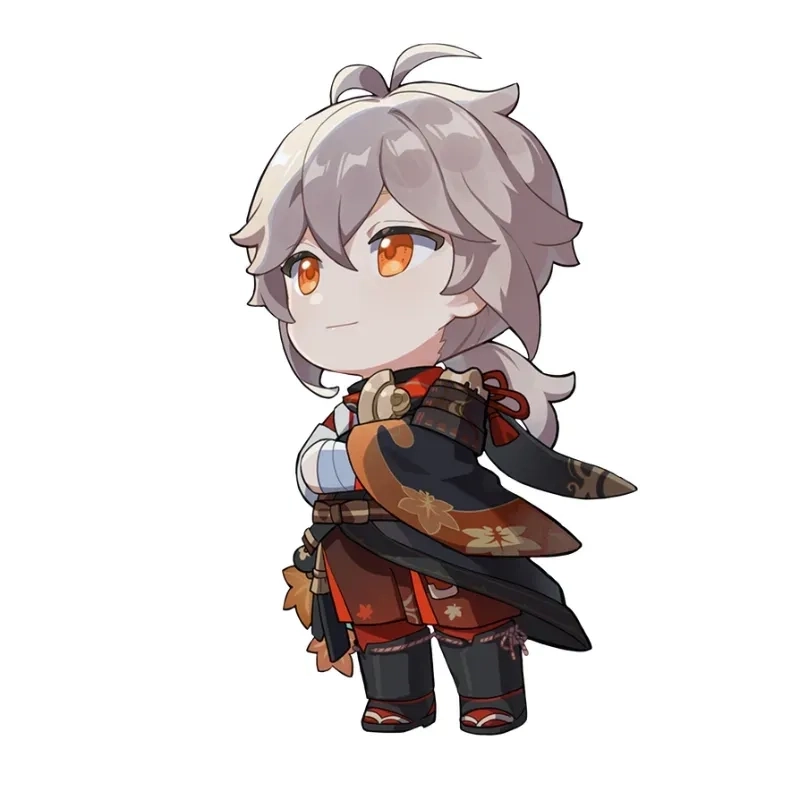 Thưởng thức Kazuha chibi official art do miHoYo phát hành
