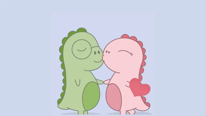 Tình yêu thêm ngọt ngào với chibi avatar đôi khủng log siêu dễ thương