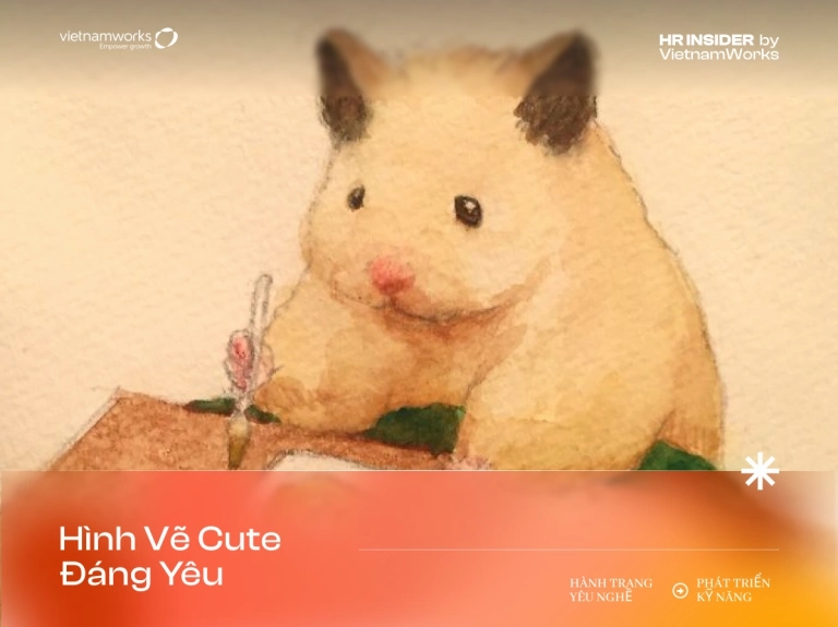 Tổng hợp hình vẽ cô gái cute, đơn giản và đáng yêu