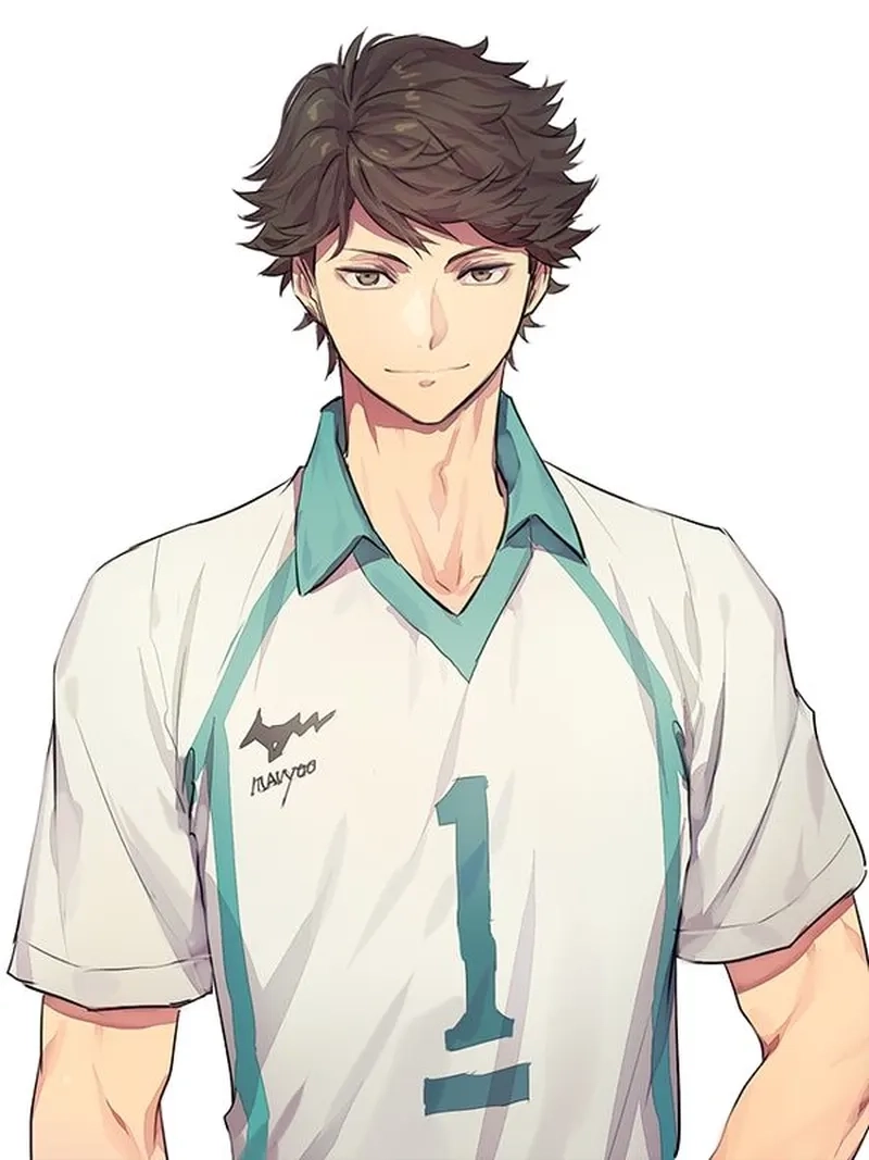 Tooru Oikawa luôn khiến fan mê mệt với phong cách lạnh lùng