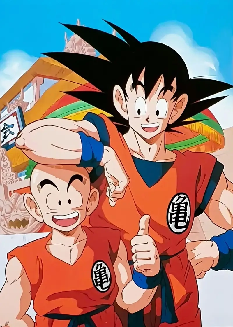 Trận đấu thân thiện nhưng đầy kỹ thuật giữa Goku vs Krillin tại đại hội võ thuật
