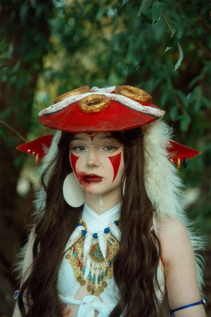 Trang phục truyền cảm hứng từ Mononoke costume