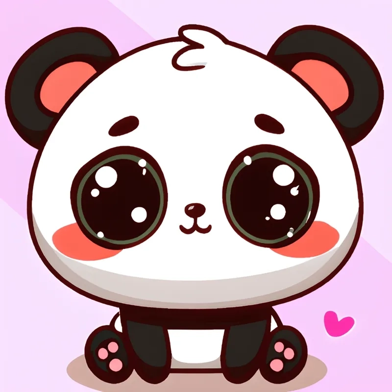 Tự tay vẽ gấu trúc chibi đơn giản và siêu dễ thương