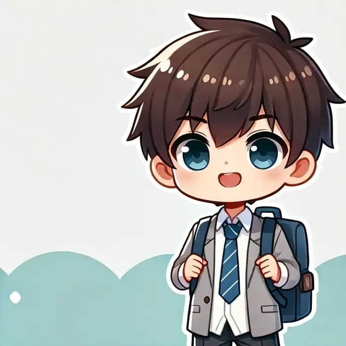 Tuyển chọn chibi học sinh dễ thương khiến ai cũng yêu thích