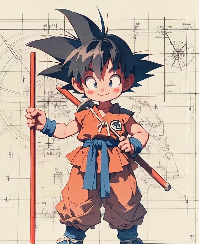 Tuyển chọn goku chibi ngầu dành cho fan yêu cá tính