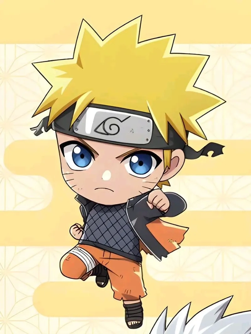 Uzumaki Naruto cute dễ thương rực rỡ khiến bạn mê