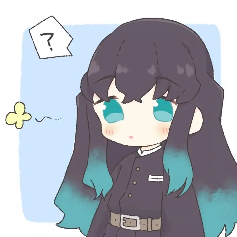 Vẽ Muichiro chibi dễ thương quá đi