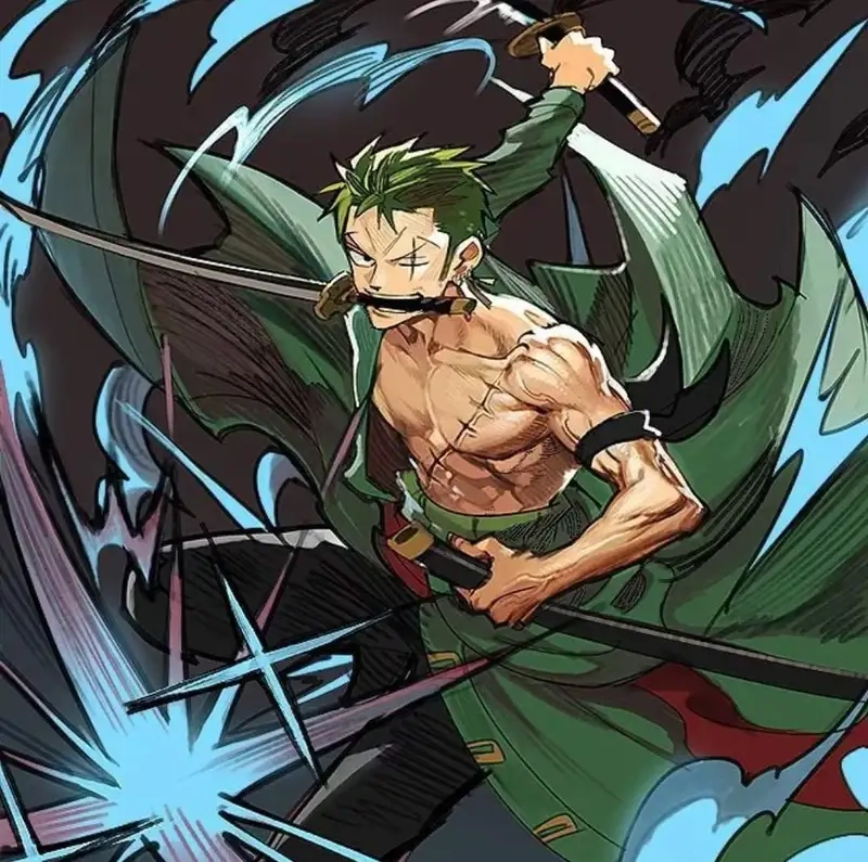 Vẽ Zoro rực rỡ sáng tạo làm bạn mê