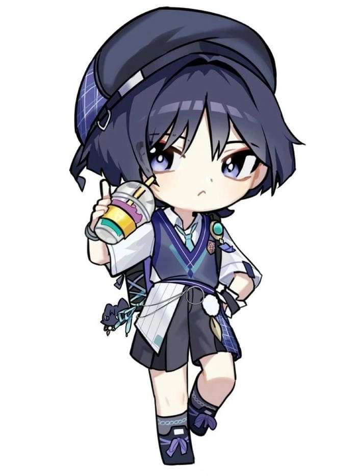 Wanderer chibi emote mang đến cảm xúc chân thực và ngộ nghĩnh