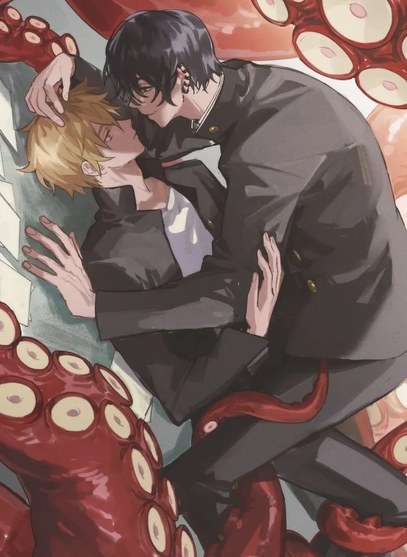 YoshiDenji đang là từ khóa hot trong cộng đồng shipper anime