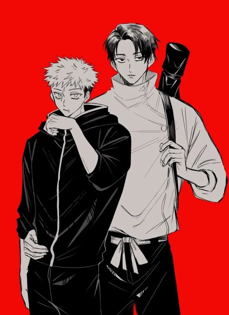 Yuta x Yuji là cặp đôi gây tranh cãi nhưng đầy tiềm năng trong fanart