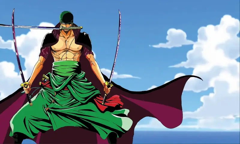 Zoro đẹp trai rực rỡ thu hút ánh nhìn