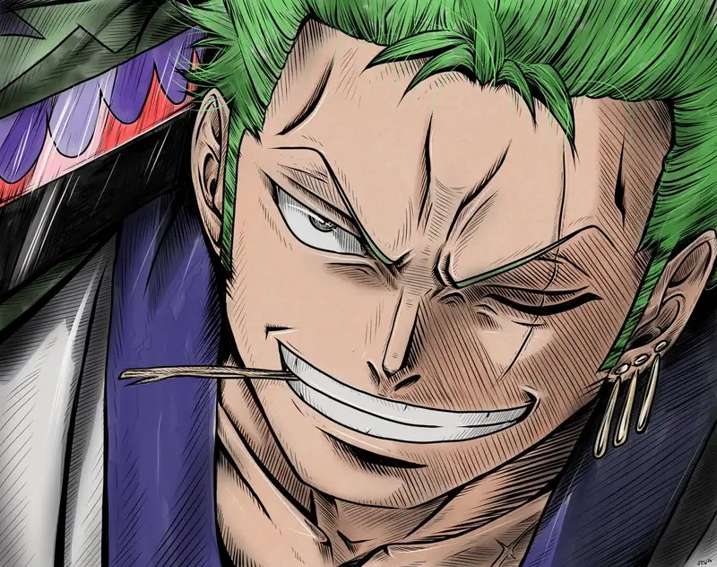 Zoro in One Piece rực rỡ thu hút ánh nhìn